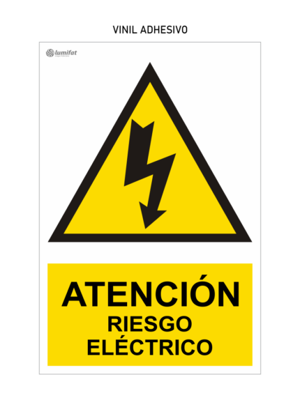Señal Atención Riesgo Eléctrico