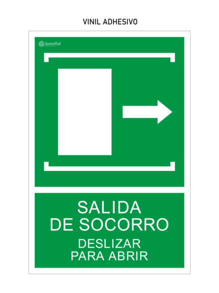 Señal Salida de Socorro Derecha